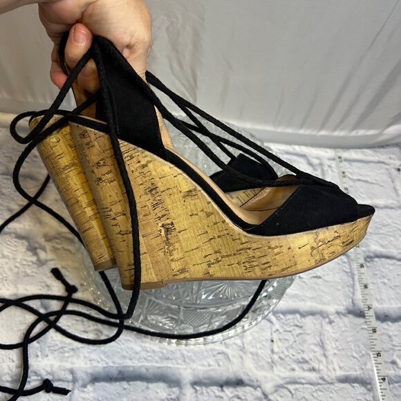 cork wedge shoes - Picture 11 of 12